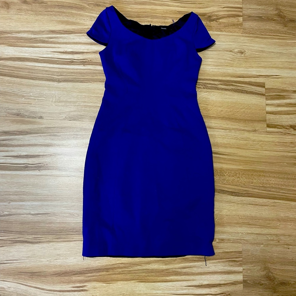 Blue Tahari dress